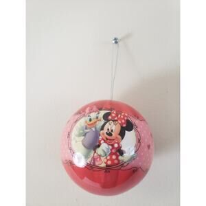 Y2K Disney Hallmark "Best Friends" Christmas Ornament Minnie Daisy BFF 2014